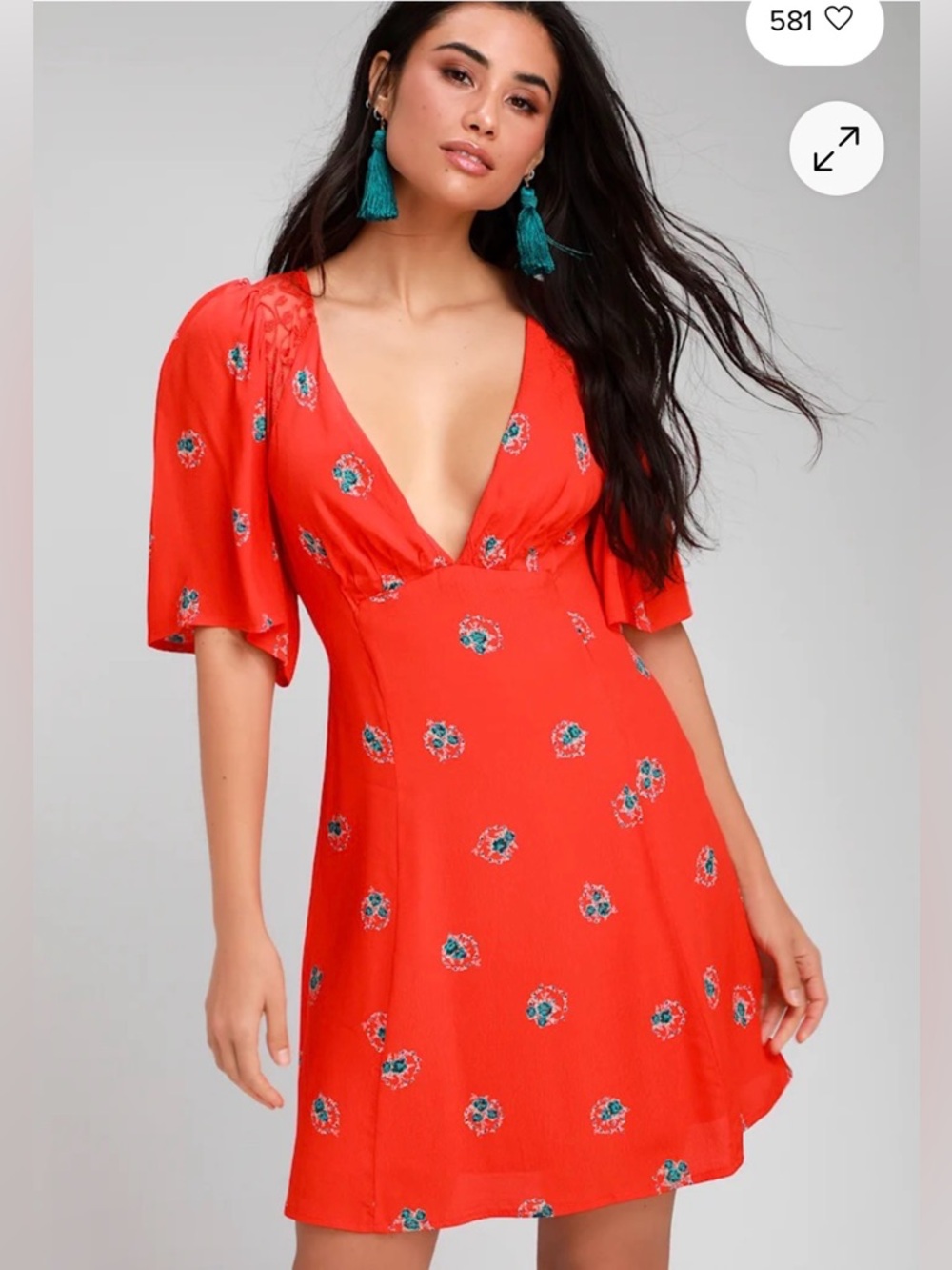 FREE PEOPLE MOCKINGBIRD MINI DRESS SIZE 4 BNWT